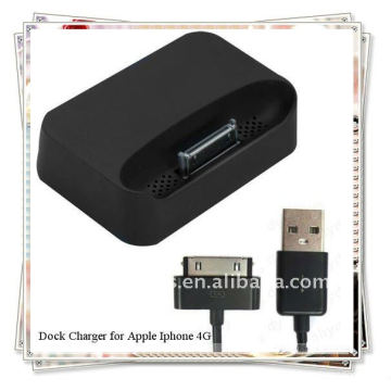 BRAND NEW Premium Sync Dock Charger para Apple iPhone4 4G 4S Docking Stand Station